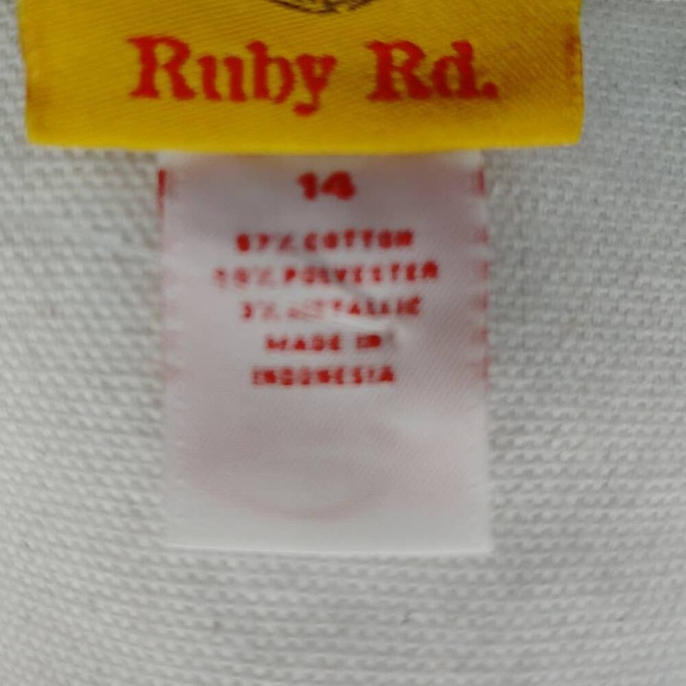 Ruby Rd Blazer Single Button Ruched Sleeve Sz 14 … - image 4